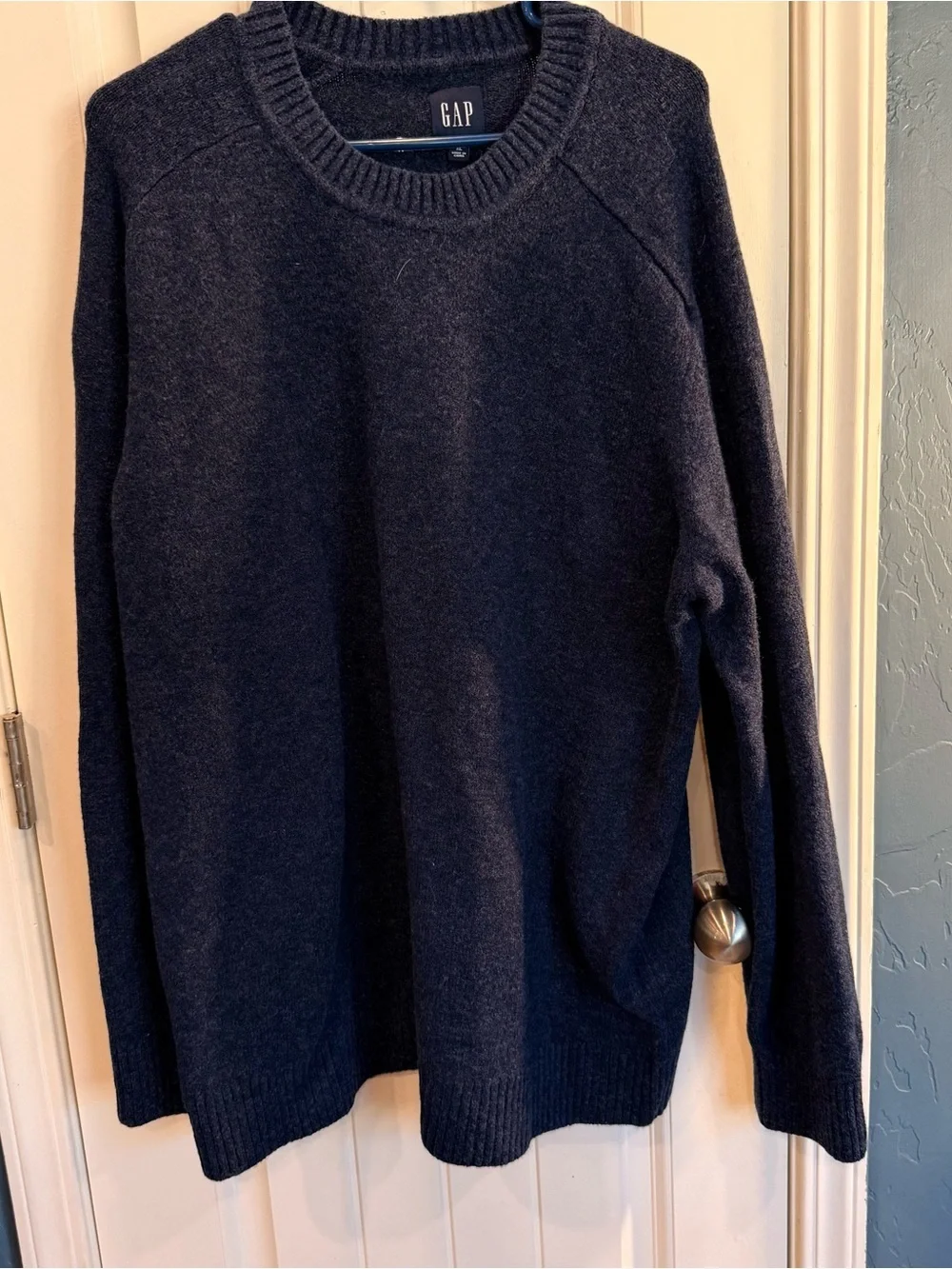 GAP Men's XL Dark Navy Crewneck Pullover